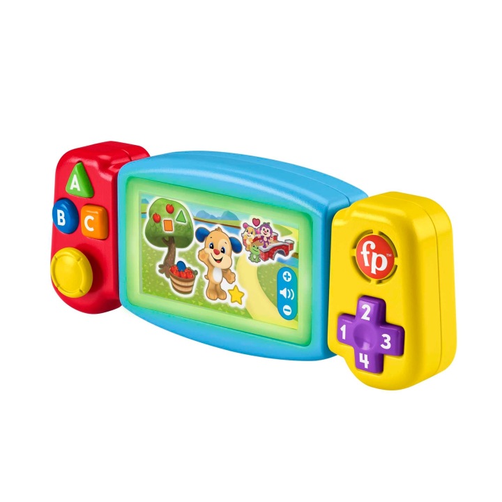 FISHER PRICE інтерактивна іграшка консоль маленького гравця екран з кнопками — фото 8