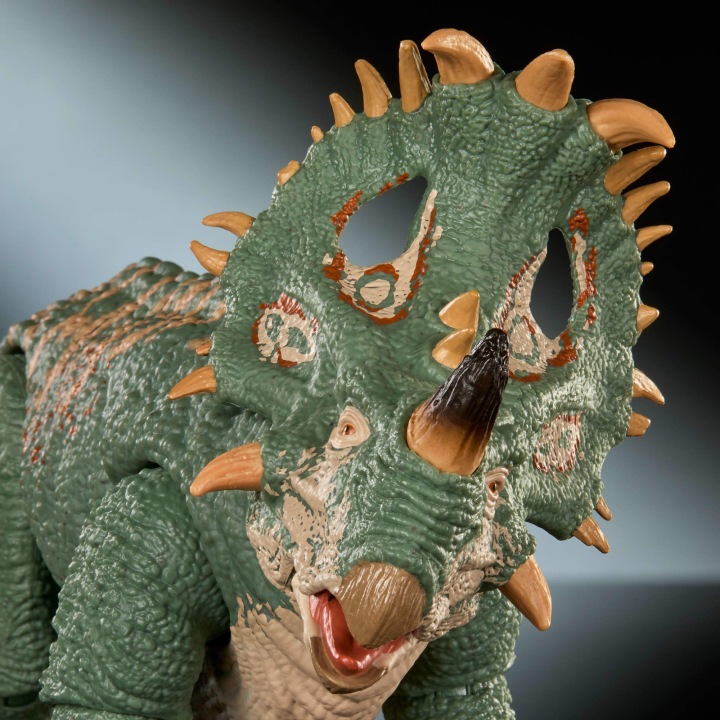 Jurassic World Hammond Collection динозавр Синоцератопс 30 см JKG88 — фото 5
