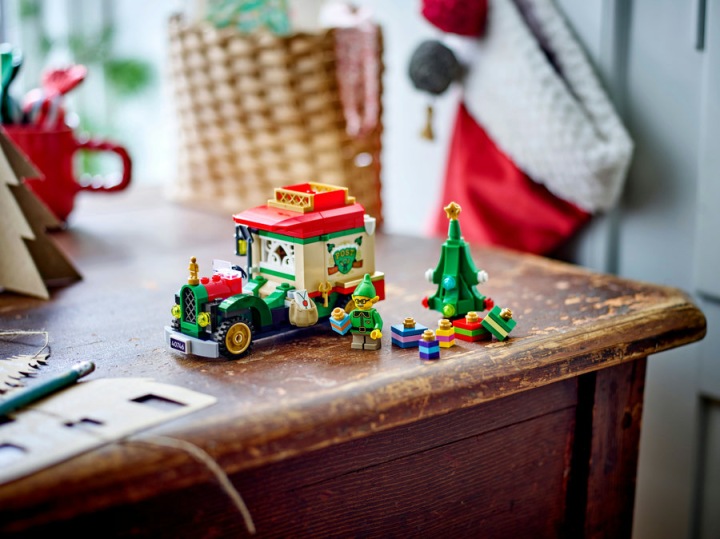LEGO(Р.) ICONIC 40746 Вантажівка святого миколая — фото 11
