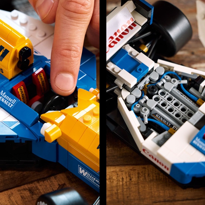 LEGO Icons 10353 Williams Racing FW14B і Nigel Mansell — фото 7