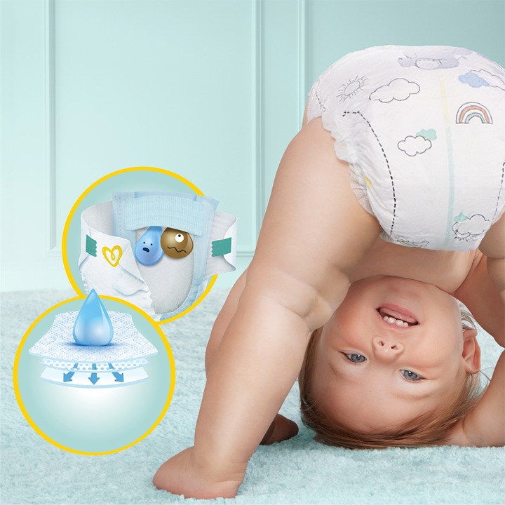Підгузки Pampers Premium Care підгузки одноразові розм. 4, 104 шт., 9-14 кг — фото 4