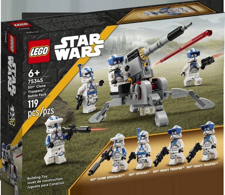LEGO Star Wars солдати-клони з 501 легіону 75345 — фото 5