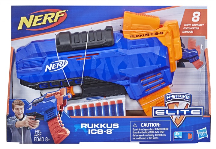 Пускова установка NERF RUKKUS ICS-8 N-STRIKE ELITE стрілки