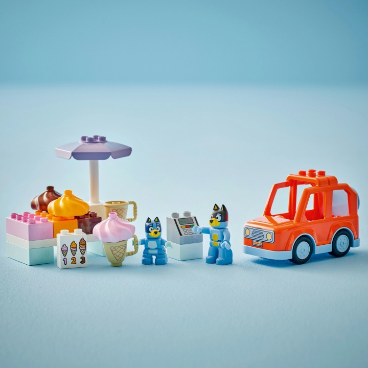 LEGO DUPLO 10458 Bluey і прогулянка після морозиві 22 елементи від 2 років — фото 6