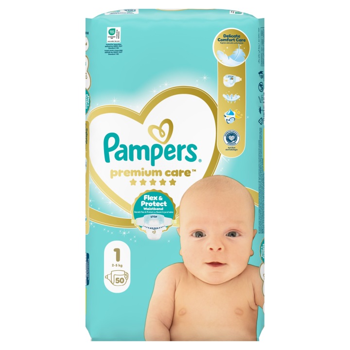 Підгузки одноразові Pampers Premium Care S1 50 шт. Підгузки Підгузки — фото 11