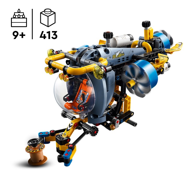 LEGO Technic Дослідницький підводний човен 42201 — фото 3