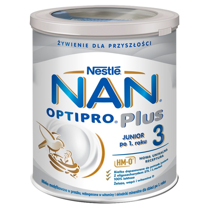Молоко адаптоване NESTLE NAN OPTIPRO PLUS 3 800 г