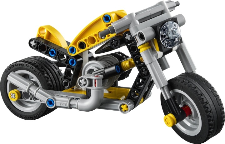LEGO Technic Жовтий мотоцикл 42225 — фото 2