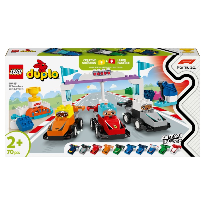LEGO DUPLO Боліди і водія F1 10445 — фото 8