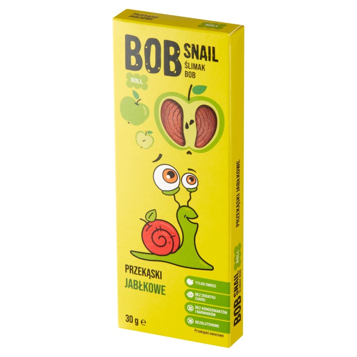 Перекуска яблуко без додавання цукру 30 г BOB SNAIL — фото 4