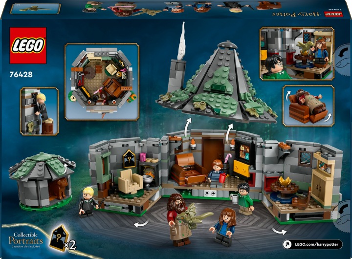 LEGO HARRY POTTER 76428 Хатинка Геґріда: несподіваний візит 896 Елементів — фото 4