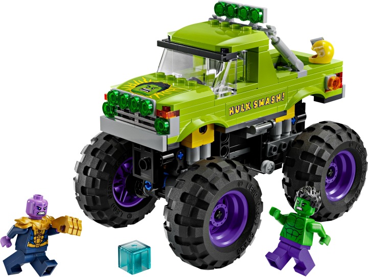 LEGO Marvel Monster truck Hulk ножний Thanos 76312 — фото 2