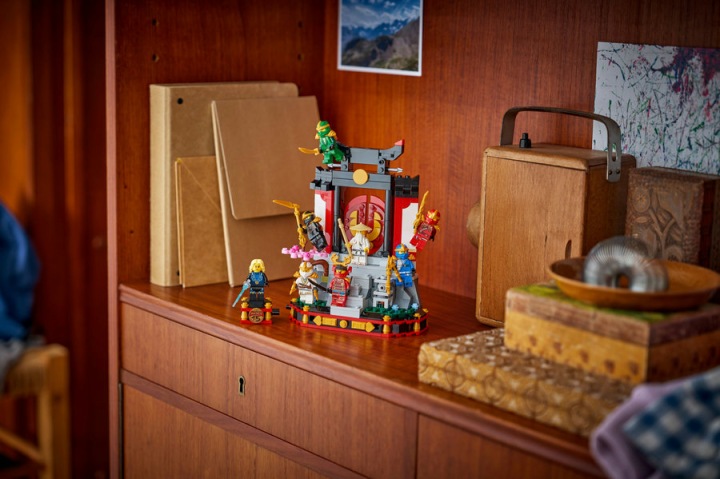 LEGO NINJAGO Прикраса з персонажами ніндзя - 15-річчя 71866 — фото 9