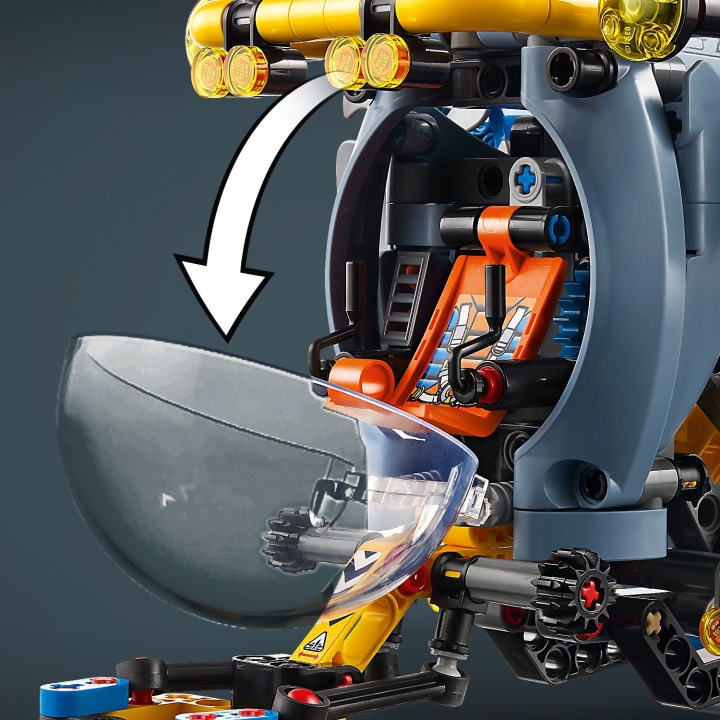 LEGO Technic Дослідницький підводний човен 42201 — фото 8