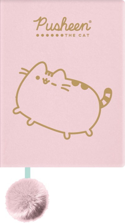 PUSHEEN Блокнот плюшевий A5 96 k. м'який щоденник кіт