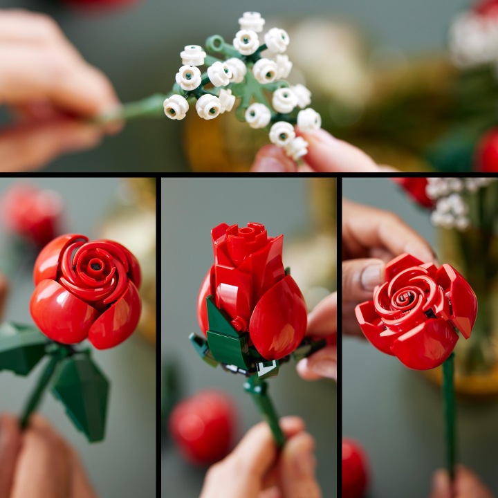 LEGO Botanicals ICONS 10328 Великий Букет рожевий (вживаний) — фото 7