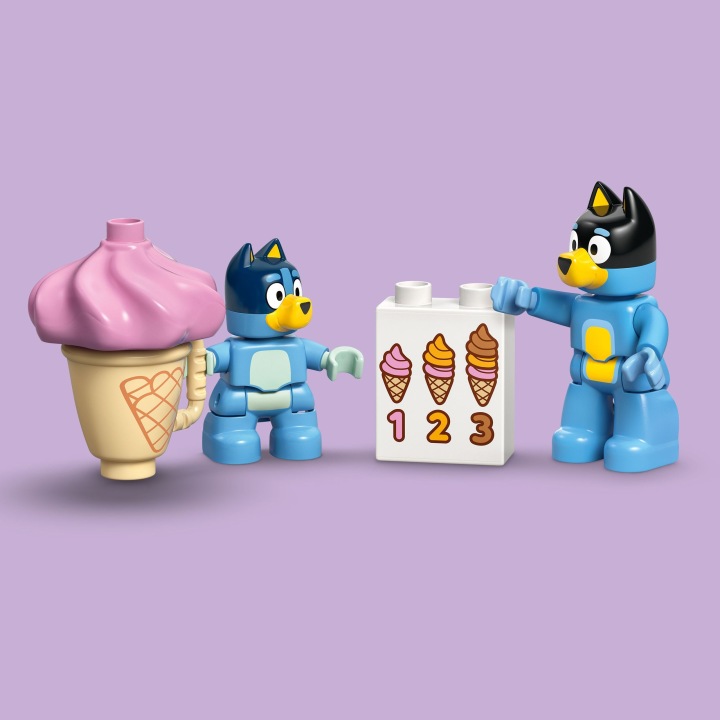 LEGO DUPLO 10458 Bluey і прогулянка після морозиві 22 елементи від 2 років — фото 9