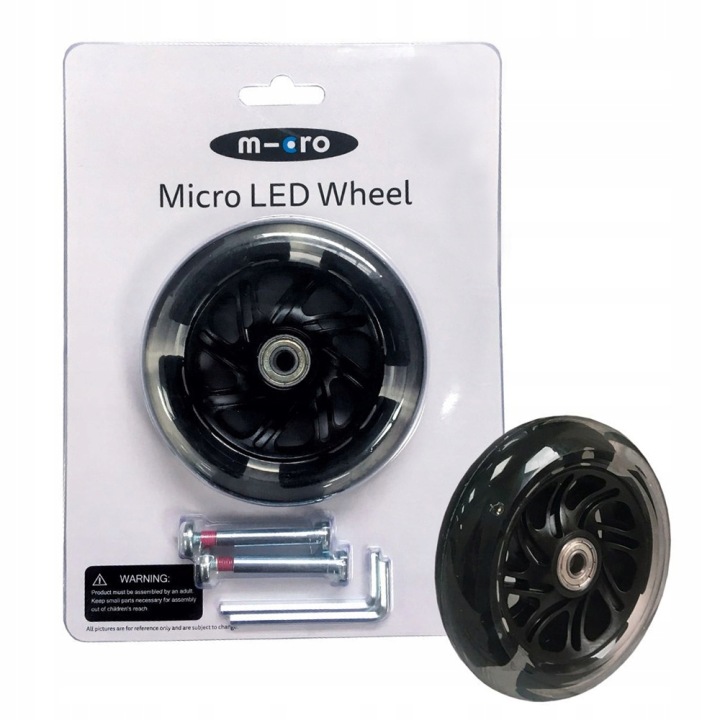 Колеса LED для самоката MICRO MAXI 120x30 мм AC9039B