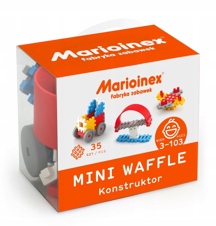 Klocki Конструкторські Marioinex - Міні Вафлі 35 шт.