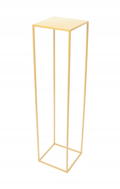 Držák Na Květináč stojan na květiny loft 100 cm zlatý met 363