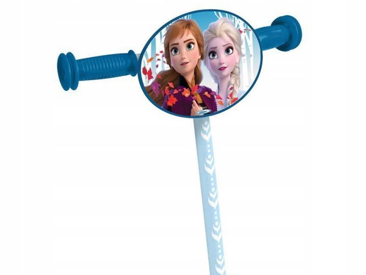 Самокат Frozen II ANNA ELSA 3 Колісна Дитяча Pulio Складана Синя (виставковий) — фото 3