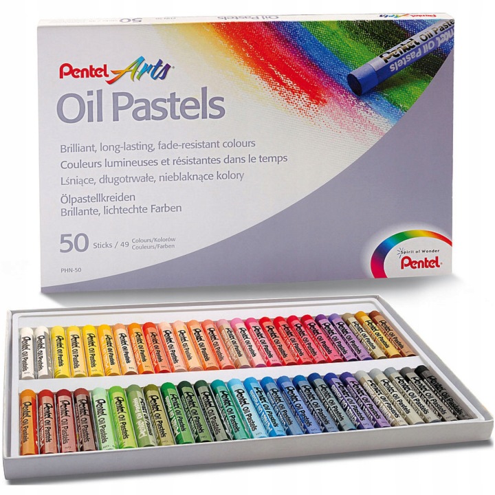 Пастель олійна PENTEL 50 кольорів — фото 3