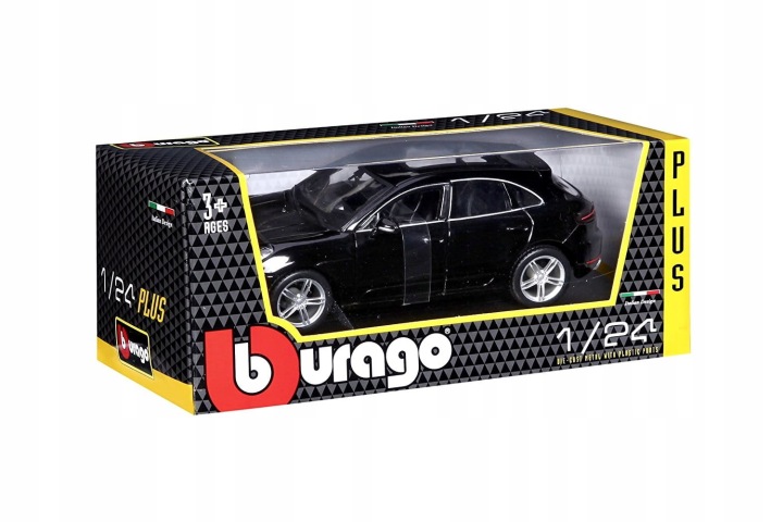 Burago 1:24 18-21077 Porsche Macan чорний — фото 5