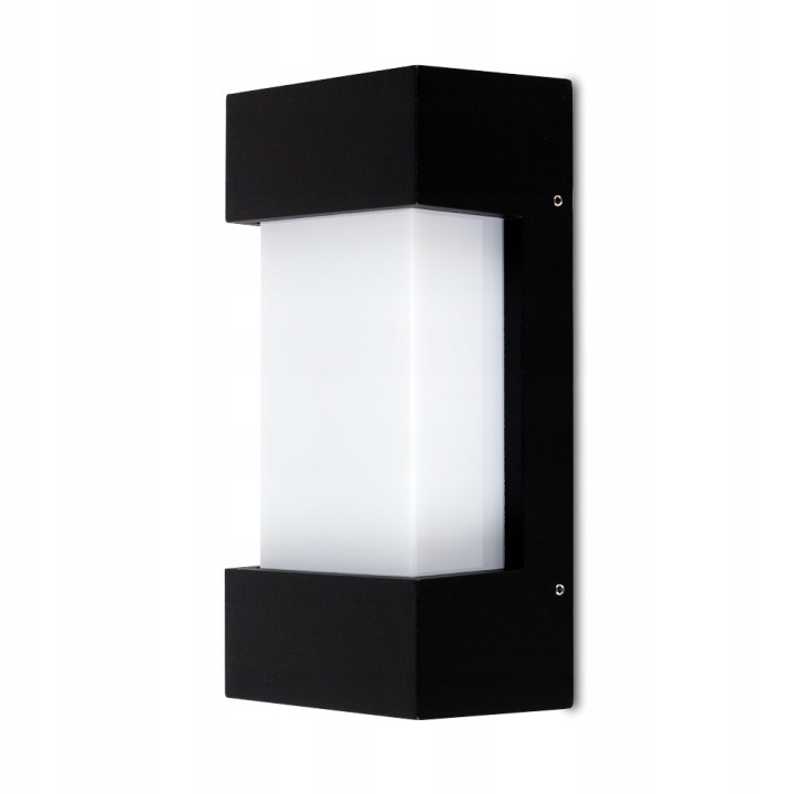 Venkovní Nástěnné Svítidlo Pro Led, Fasádní Zahradní Lampa Na Vstup E27, Černá
