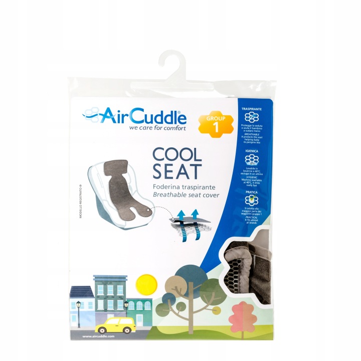 Вкладиш для крісла 9-18 кг проти поту AIRCUDDLE