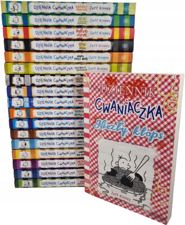 Zdjęcie egzemplarza: Dziennik Cwaniaczka / zestaw 18 książek / Jeff Kinney