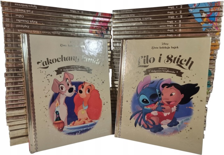 Zdjęcie egzemplarza: Disney / Złota Kolekcja Bajek / zestaw 65 książek dla dzieci