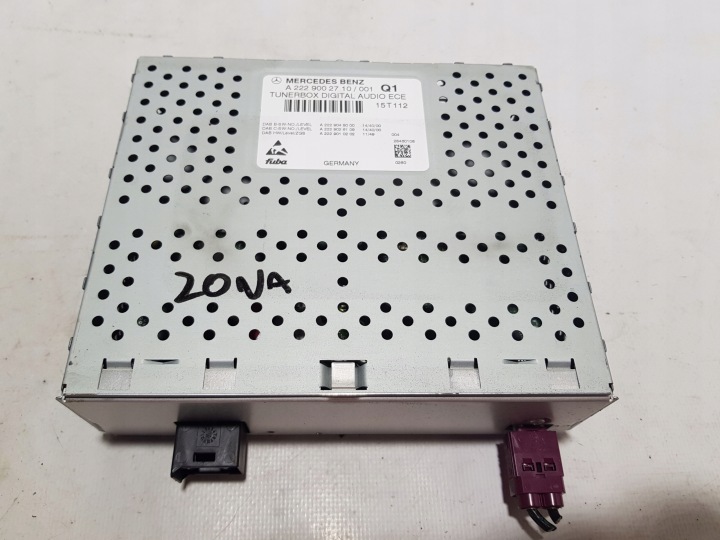 MERCEDES W222 W207 W212 W246 W176 pojačalo TUNER RADIA A2229002710