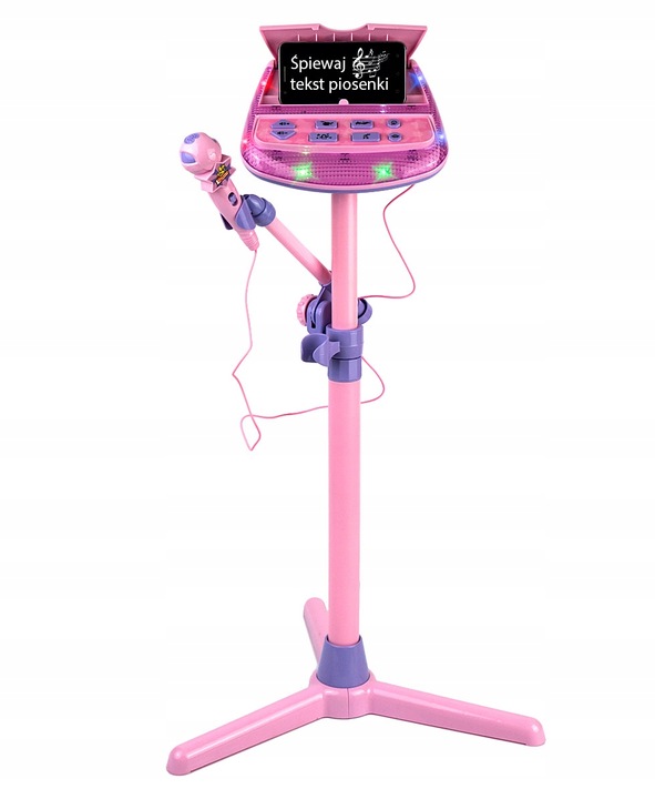 KARAOKE SET FOR CHILDREN MICROPHONE TRIPOD MP3 Manufacturer code 3038