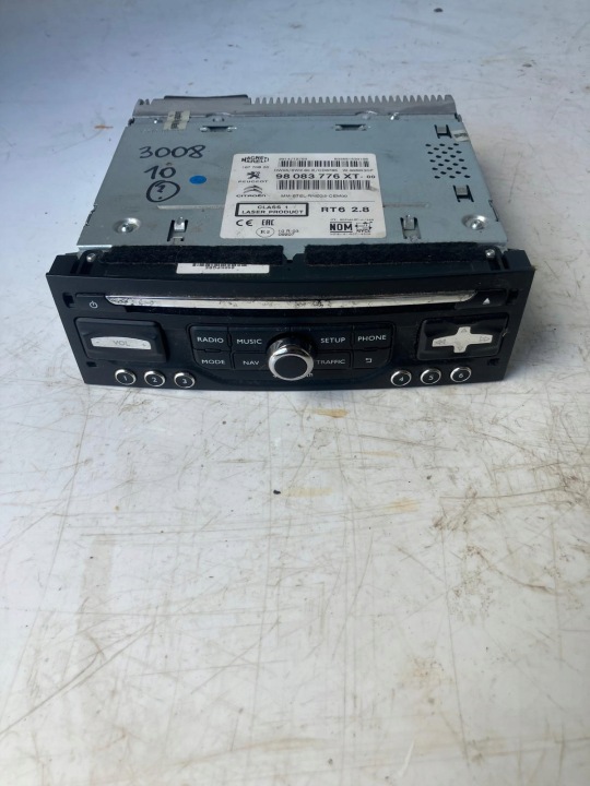 RADIO Navigation RT6 2.8 PEUGEOT 3008 5008 und LIFT 98083776XT