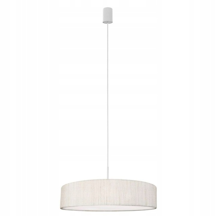 Závěsná lampa bílá Turda Moderní design nad jídelní stůl Nowodvorski