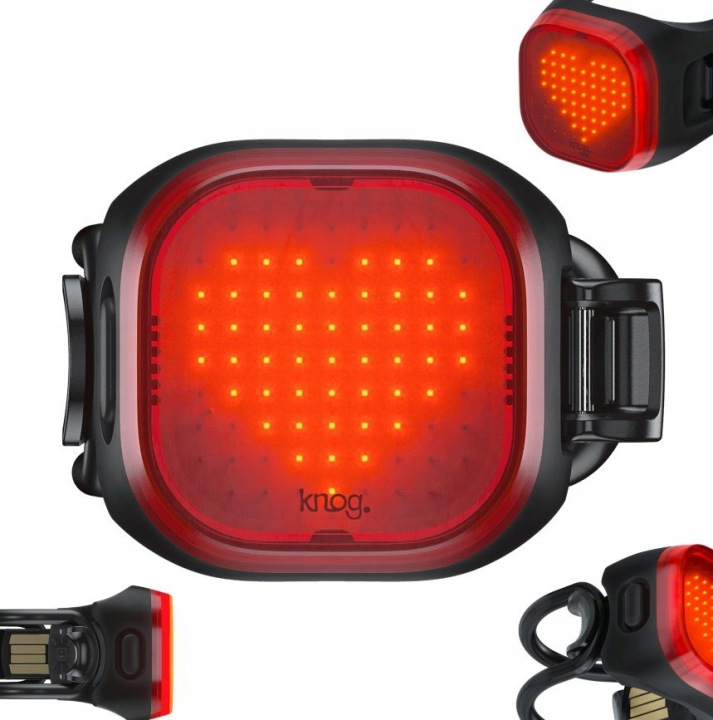 Ліхтар велосипедний задній Knog Blinder Міні Задній - Love — фото 5