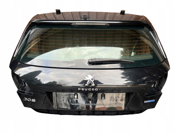Porte arrière coffre hayon Porte coffre hayon Complète Noir PEUGEOT 308 II T9 HB HATCHBACK