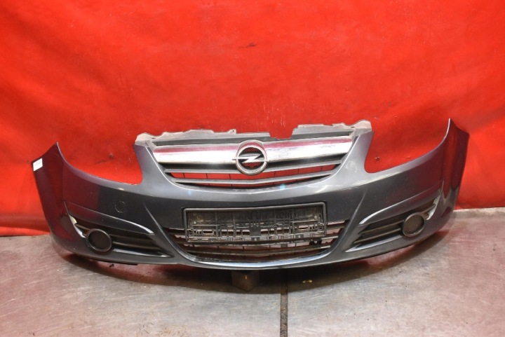 bumper front front grey OPEL CORSA D 06-11