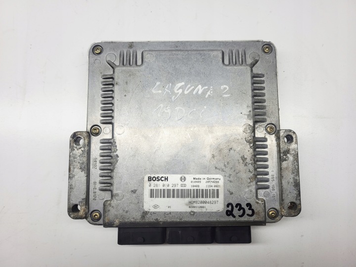 Ordinateur Unité de contrôle Moteur Renault LAGUNA II 1.9 DCI 0281010297 8200112661