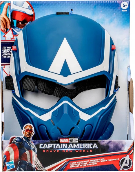 Маска MARVEL AVENGERS капітан америка рухомий для дітей CAPTAIN AMERICA — фото 4