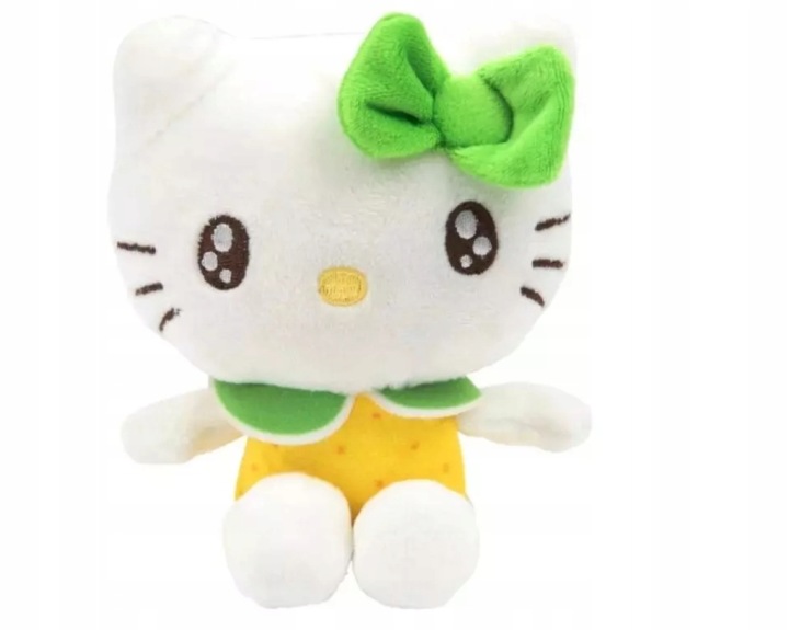 Hello Kitty Македонія 12 см Лимон відкриті вічка ароматна м'яка іграшка