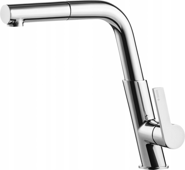 Kuchyňská baterie Silia Chrom s vytahovací sprškou BQS_073M 233 mm 258 mm