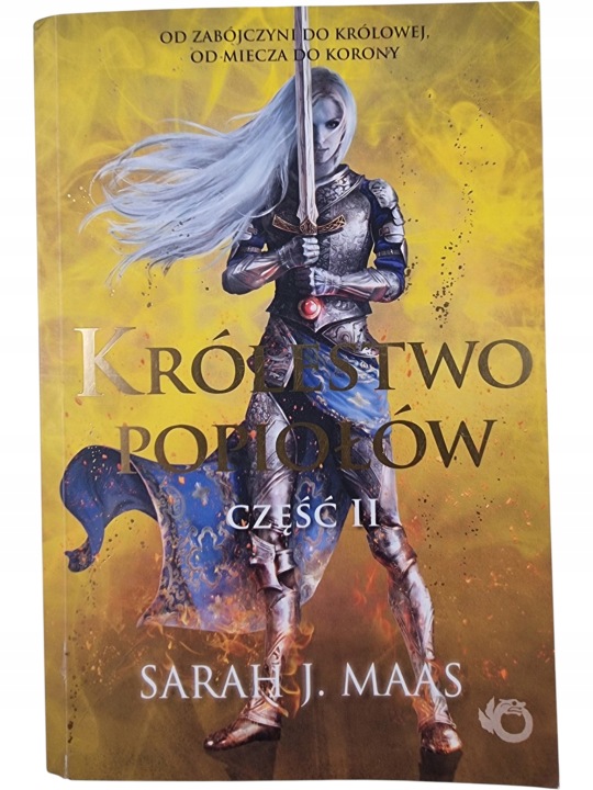 Zdjęcie egzemplarza: Królestwo Popiołów część II / Szklany Tron / Sarah J. Maas