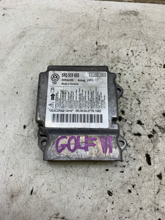 module control unit airbag 5K0959655 VW GOLF VI 1.4 FSI
