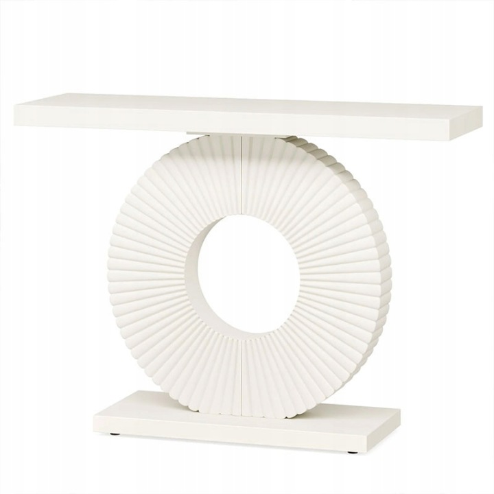 Konzolový stolek HOGA-J0185X, 100 x 30 x 79 cm, bílý