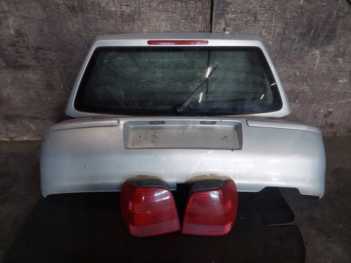completo posteriore VOLKSWAGEN POLO III LIFT LB7Z PORTELLONE POSTERIORE COFANO Paraurti FANALE FARO