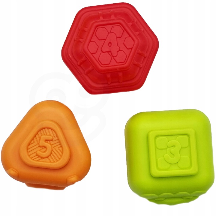 ELASTYCZNA KOSTKA SENSORYCZNA SORTER DŹWIĘK WOOPIE Marka Woopie