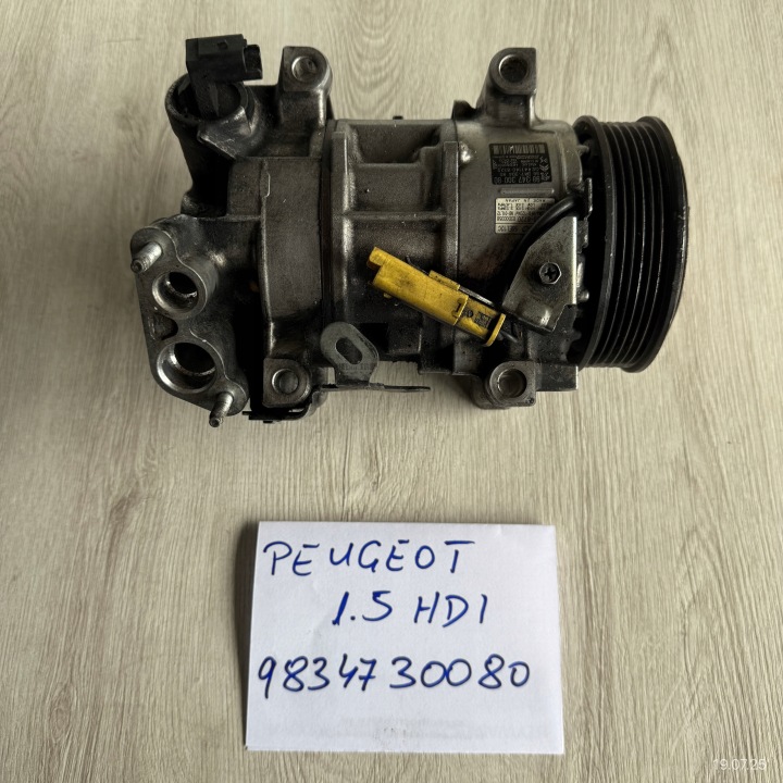 Compresseur Pompe Climatisateur air conditionné Compresseur CITROEN PEUGEOT 1.5 HDI 9834730080