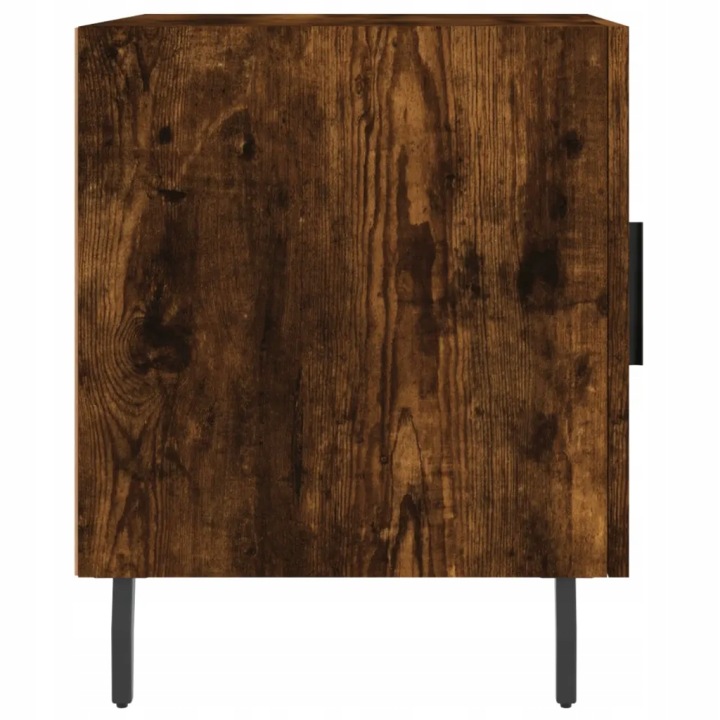 Шафки нічні, 2 шт., димчастий дуб, 40x40x50 см — фото 8