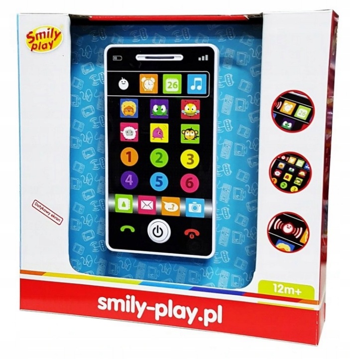 0822 Смартфон Інтерактивний Fone для малюка Smily Play — фото 7